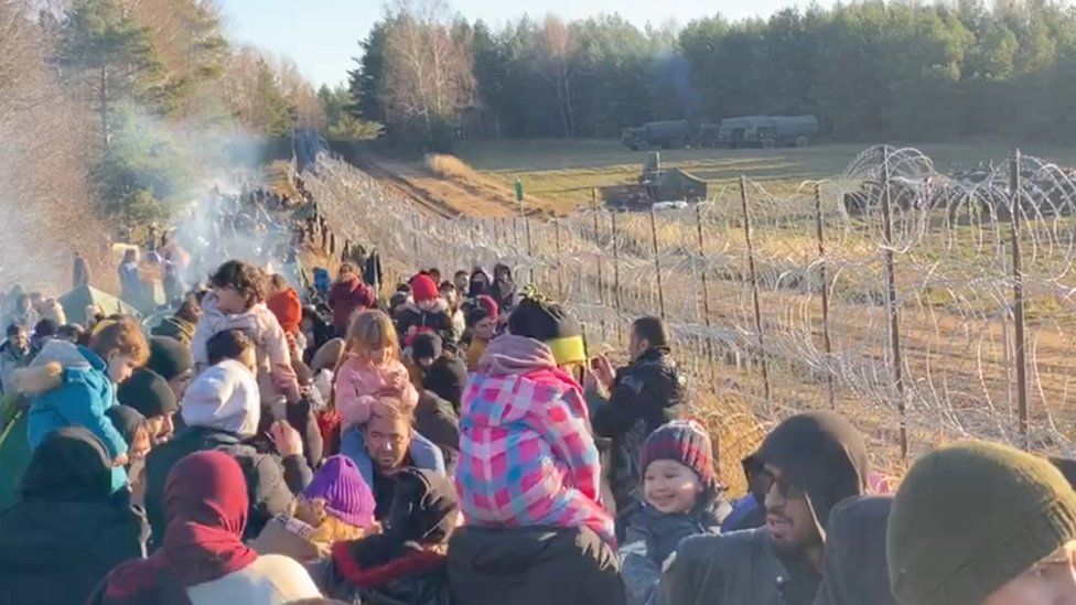 تشدید بحران مهاجرت در مرز لهستان و بلاروس