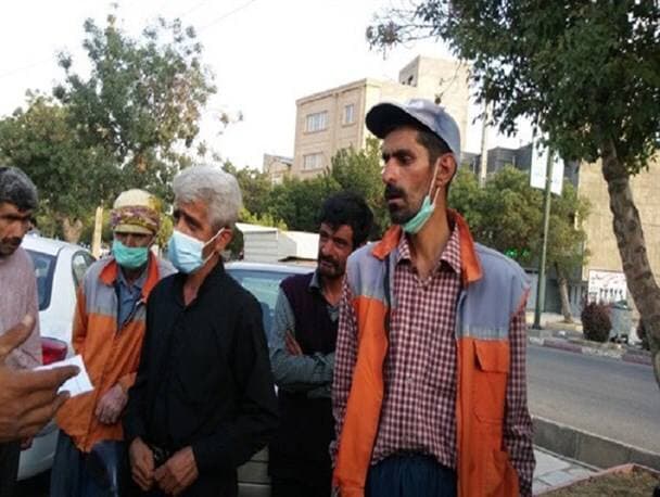 تجمع کارگران شهرداری قروه