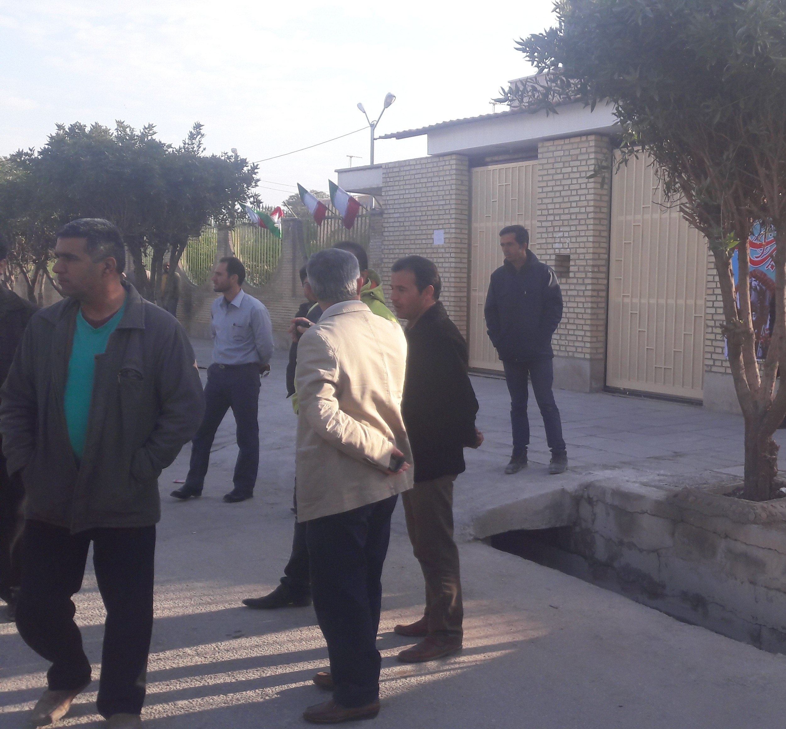 اعتراض کارگران سیمان خوزستان