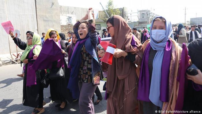 تجمع اعراضی زنان در افغانستان