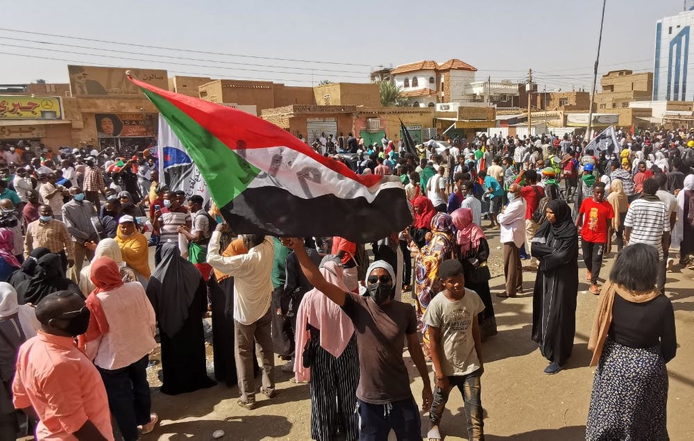 ادامه اعتراضات ضد دولتی در سودان