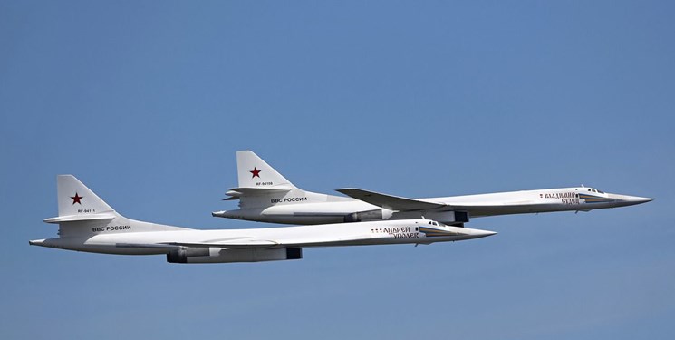 پرواز دو بمب افکن  روسیه  در آسمان بلاروس