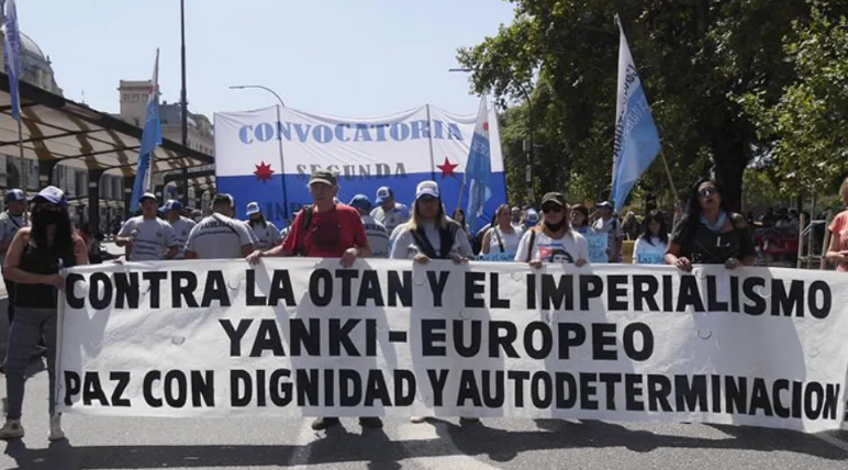 تداوم تظاهرات ضد جنگ در آمریکای لاتین