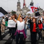 تظاهرات اعتراضی کارگران در مکزیک