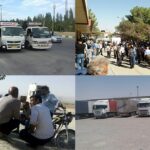 اعتصاب رانندگان کامیون اصفهان3