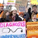 آغاز اعتصاب پزشکان بیمارستان‌های بریتانیا