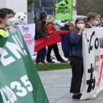 تظاهرات فعالان محیط زیست در آلمان