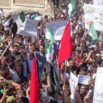تداوم تظاهرات ضدحکومتی در سوریه2