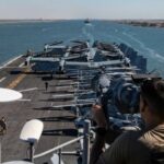 حضور هزاران نیروی دریایی آمریکا در دریای سرخ