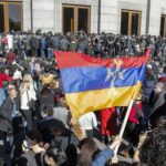 تظاهرات هزاران نفری در ایروان