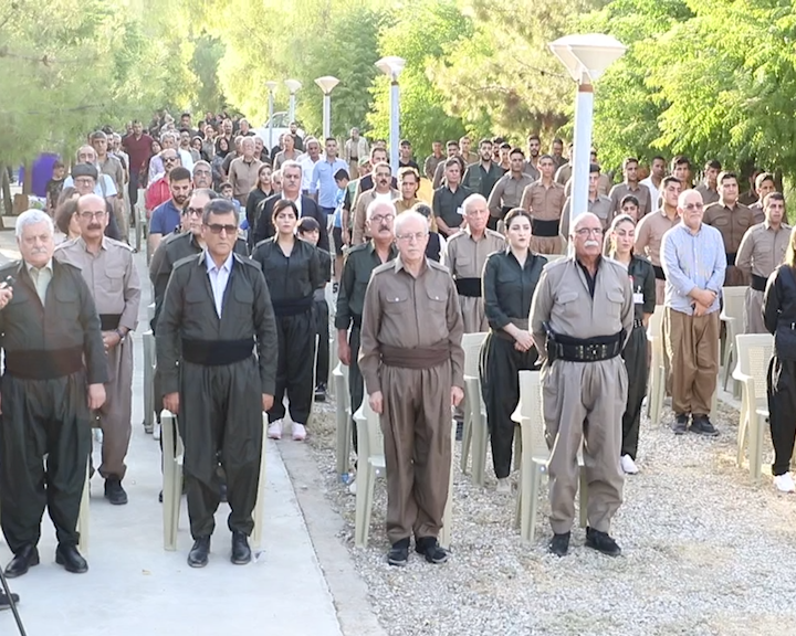 برگزاری مراسم گرامیداشت سالگرد تاسیس حزب کمونیست ایران در مقر مرکزی کومه له