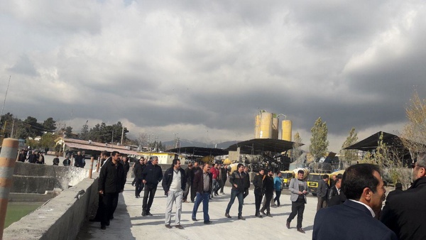اعتراض کارگران پگاه تهران