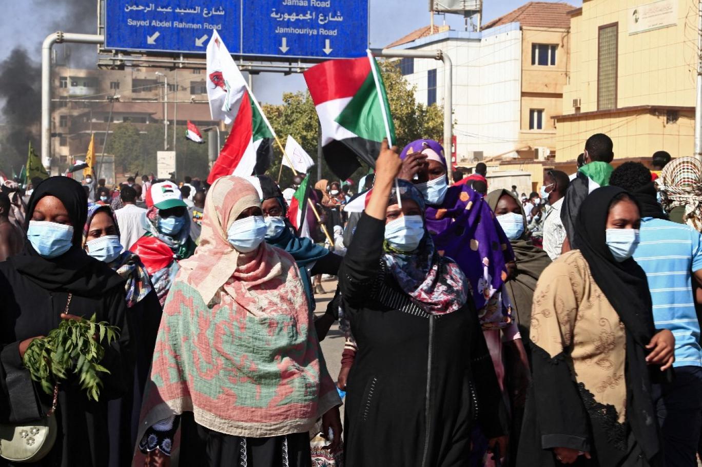 تظاهرات هزاران نفر در سودان در سالگرد جنبش دموکراسی‌خواهی