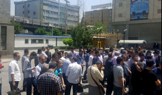 اعتراض کارگران مترو تهران