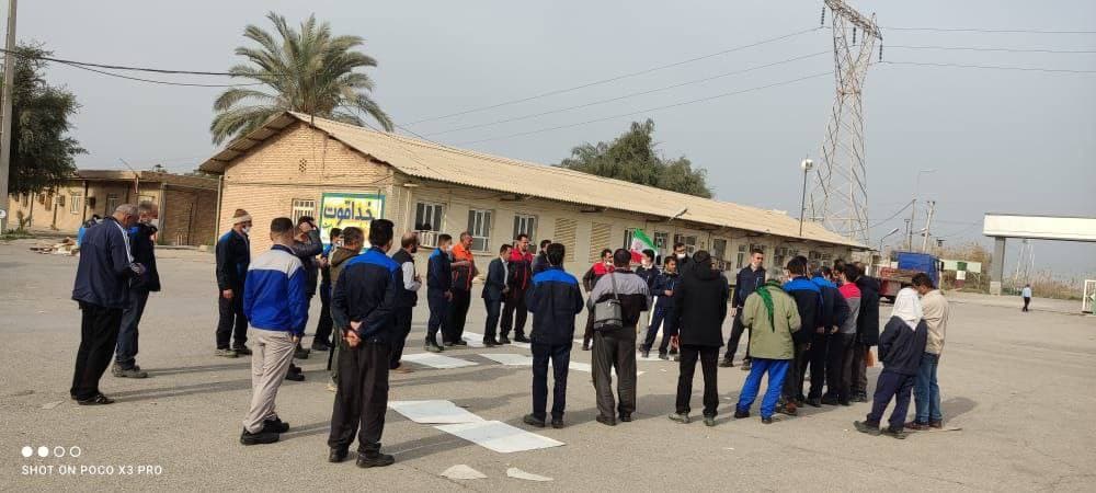 ازسرگیری تجمع کارگران کارگران کاغذ پارس