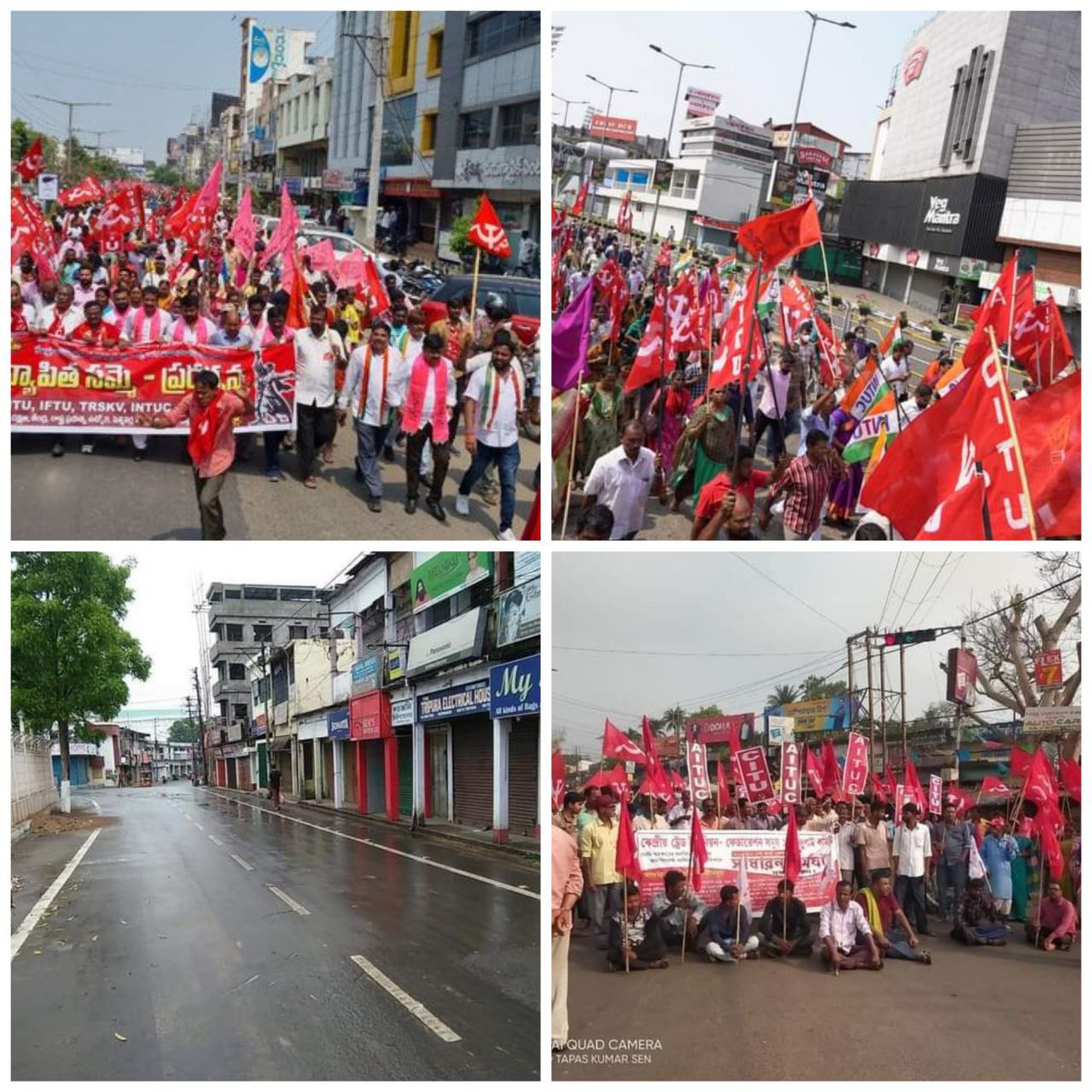 بزرگترین اعتصاب کارگری جهان در هندوستان