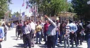 تجمع کارگران کارخانه پارس پامچال