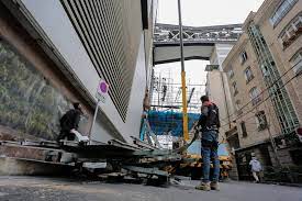تیراندازی نیروی انتظامی حین تخریب پل پالادیوم در تهران