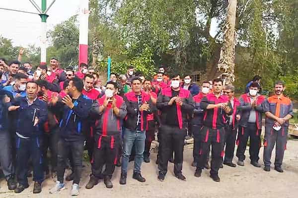 هفتمین روز از اعتصاب کارگران کارخانه کاغذ پارس
