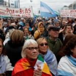 تجمع اعتراضی آرژانتینی‌ها به سیاست‌های ریاضتی دولت