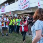 تظاهرات کارکنان بخش بهداشت و درمان فرانسه