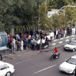 تجمع اعتراضی کارگران داروگر تهران