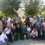 استقبال پرشور مردمی از دو فعال آزاد شده فرهنگیان مریوان