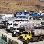 اعتصاب رانندگان کامیون در شهرستان سیریک