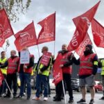 اعتصاب سراسری کارگران خطوط ریلی انگلستان