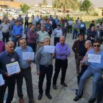 تداوم_تجمعات_کارکنان_شرکت_نفت_و_‌گاز_آغاجاری_و_نفت_فلات_قاره3