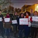 تجمع_فعالان_مدنی_در_مقابل_زندان_اوین_در_اعتراض_به_حکم_اعدام
